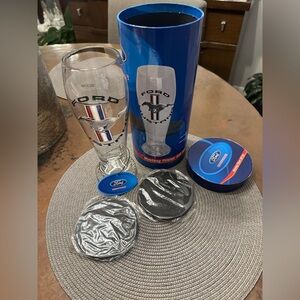 Ford Mustang Pilsner Glass Gift Set
